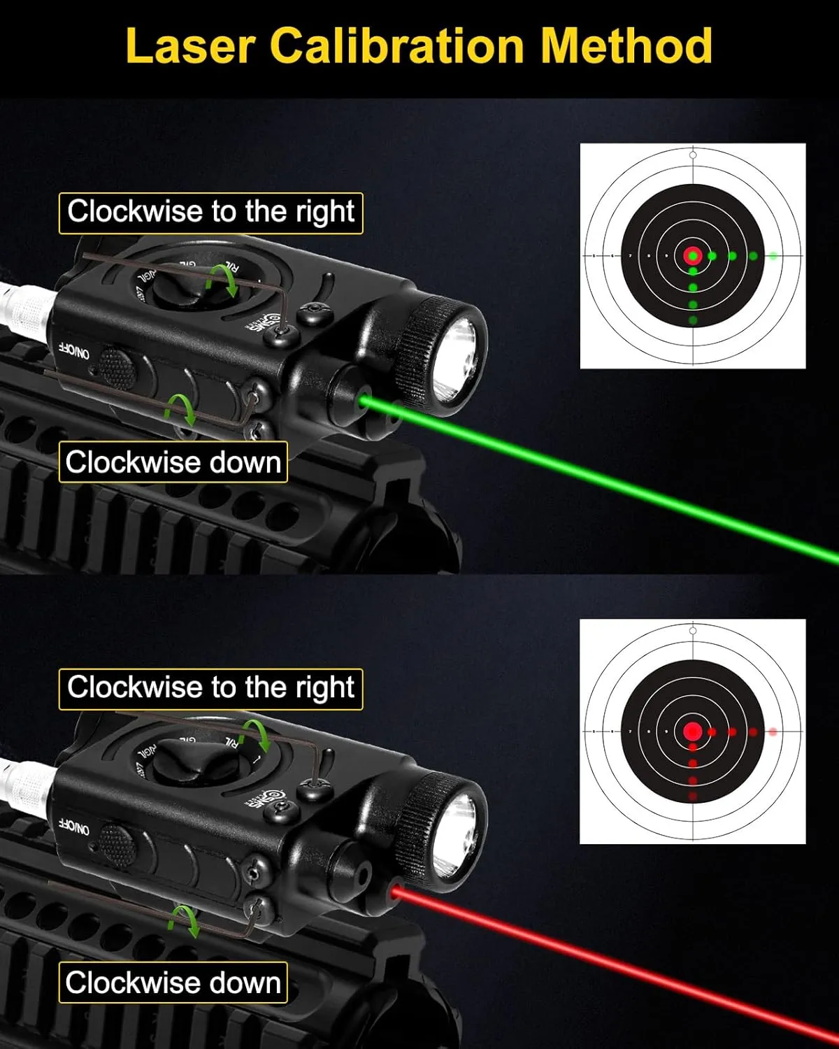1200 Lumens Tactical LED/IR Flashlight and Green/Blue/Red/IR Laser Combo with Remote Pressure Switch, Momentary/Constant/Strobe Model Compatible with All Standard Picatinny/M-LOK Rails, Rechargeable
