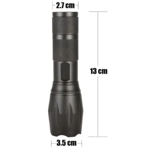 15000LM 3T6 LED Zoomable Flashlight Waterproof Torch Light Lamp 18650 For outdoor sport cycling light bisiklet aksesuar B25