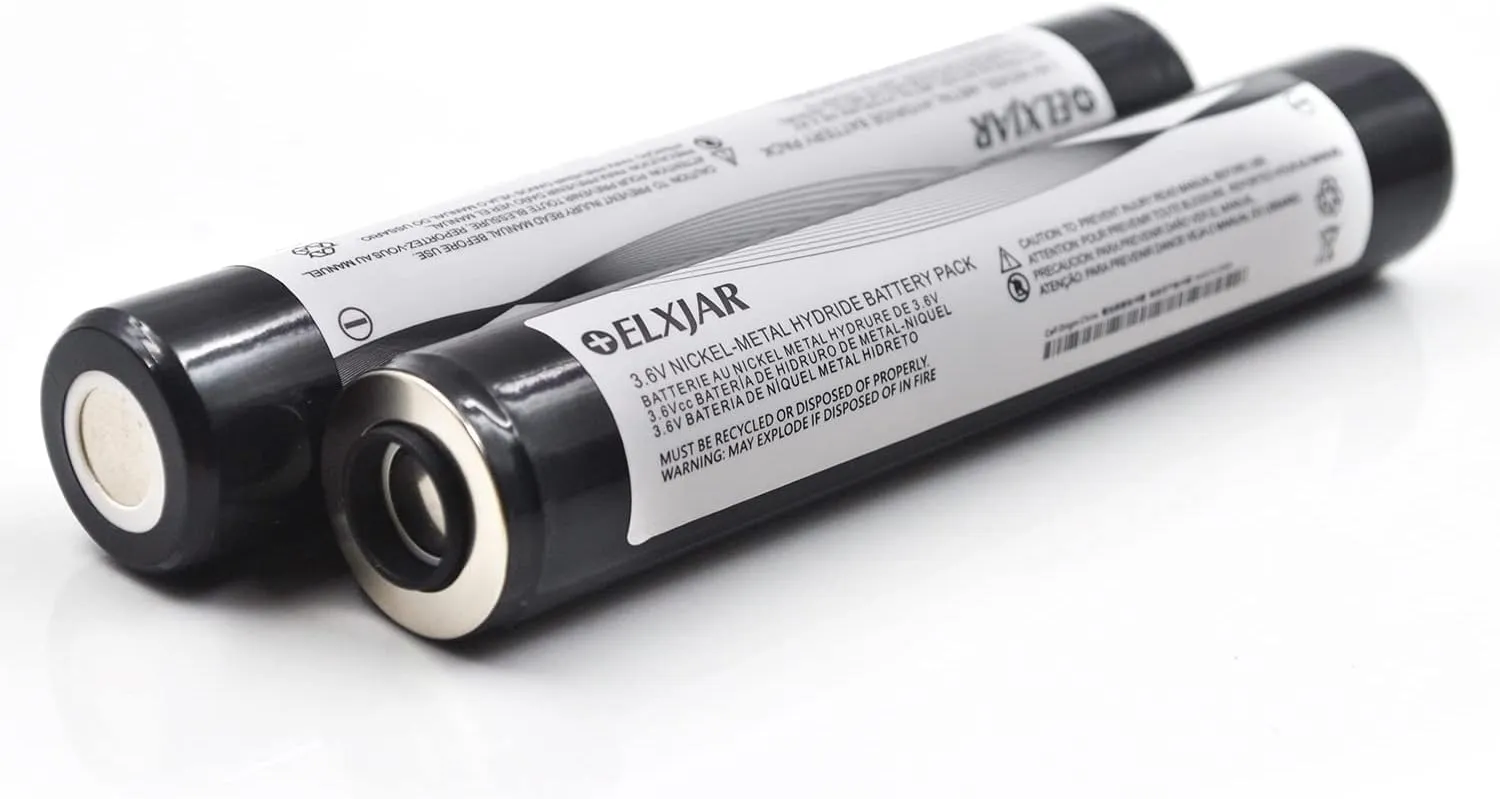 (2-Pack) 3.6V 3000mAh Ni-MH Rechargeable Battery Replacement for Streamlight Stinger DS LED HP XT 75175 75375 PolyStinger Pelican M9 Flashlight