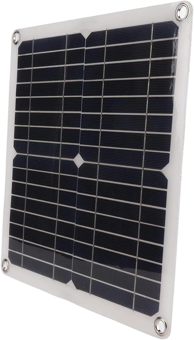 200W 12V Monocrystalline Solar Panel Kit Energy Saving Controller for Cycling Mountaineering (10A)