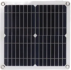 200W 12V Portable Monocrystalline Solar Panel Kit High Efficiency Controller for Camping Hiking Cycling Mountaineering (10A)