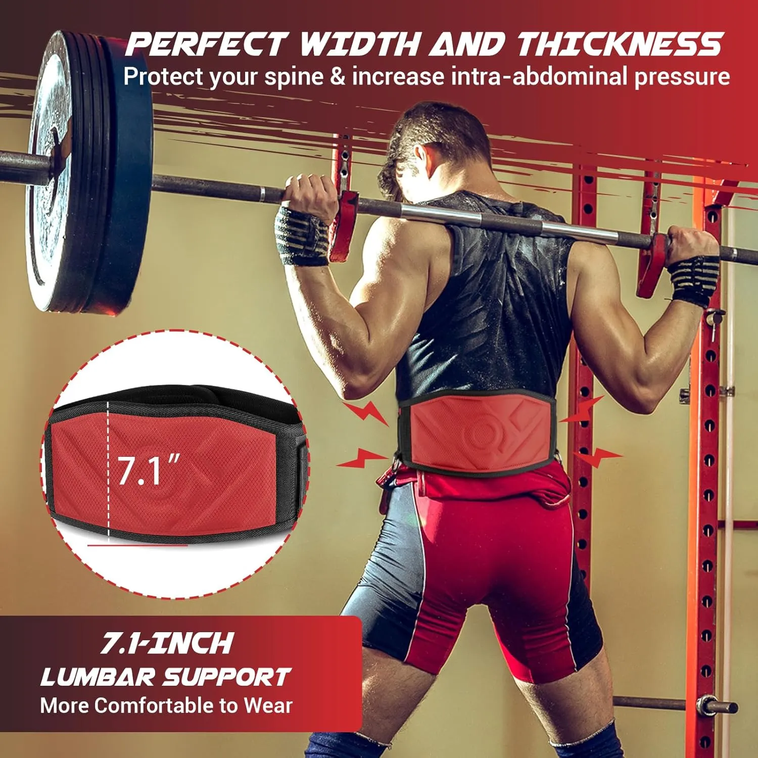 3-in-1 Weighted Pull Up Belt for Men, Weight Lifting Dip Belt with 40.6 IN Chain & Self Locking, Weighted Gym Belt for Pull Up, Squat, Powerlifting & Deadlift, Capacity Up to 350 LBS