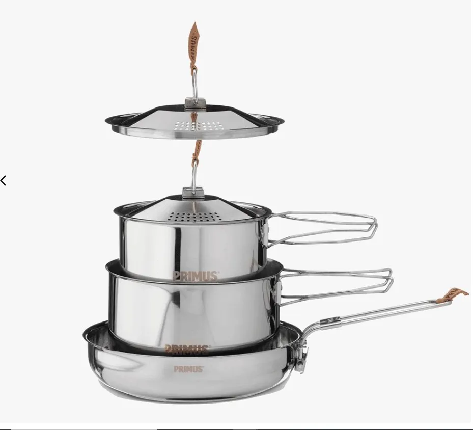 3 Piece Campfire Cookset Large