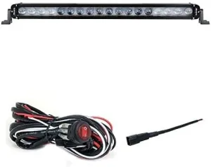 30” 180W Off Road Cree LED Lightbar W/Combo Optics for 12V Cars by Abrams – Universal 100% Waterproof Light Bar for Trucks, Tractors, ATV & Other Vehicle Types – Light Head Includes Relay Kit