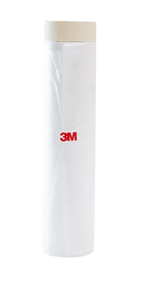 3M Pre-Taped Masking Paper - Assorted Multi Size, Painters Plastic Sheeting Paint Tape for General Purpose, 65 Feet