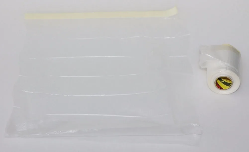 3M Pre-Taped Masking Paper - Assorted Multi Size, Painters Plastic Sheeting Paint Tape for General Purpose, 65 Feet