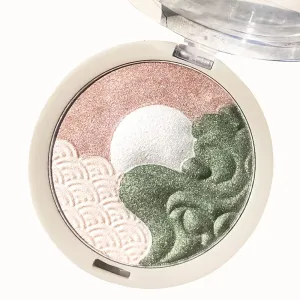 4 Colors Matte Eyeshadow Palette,Highly Pigmented Shimmer Glitter Metallic Eyeshadow Palette Water proof Blendable Long Lasting Natural Colors Make Up Eyeshadow Cosmetics Gift Kit-Great for Travel (#02)