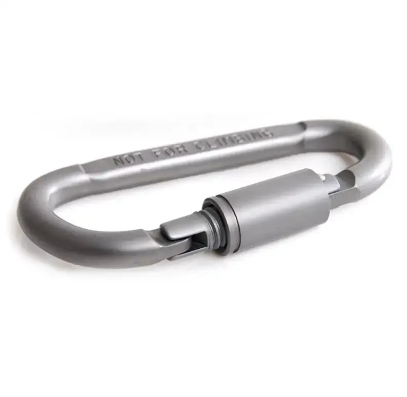 4-Piece Carabiner Travel Kit - Aluminum Alloy Camping and Mountaineering Hooks for Outdoor Survival