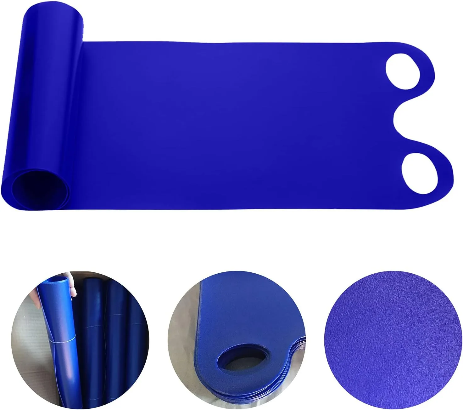 48 Inch Snow Sleds,2025 Thickened Plastic Lightweight Snow Sleds with Handles,Flexible Roll Up Durable Snow Board Winter Downhill Sprinter Sledding for Beach Outdoor Sand Snow Grass