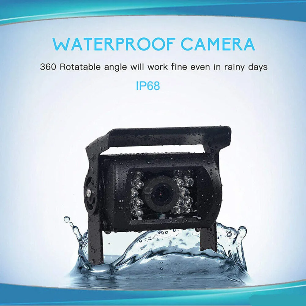 7'' Waterproof Monitor Reversing  Kit For Truck Caravan-TAS_Rural