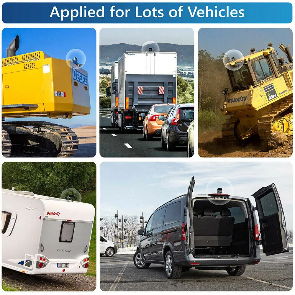 7'' Waterproof Monitor Reversing  Kit For Truck Caravan-TAS_Rural