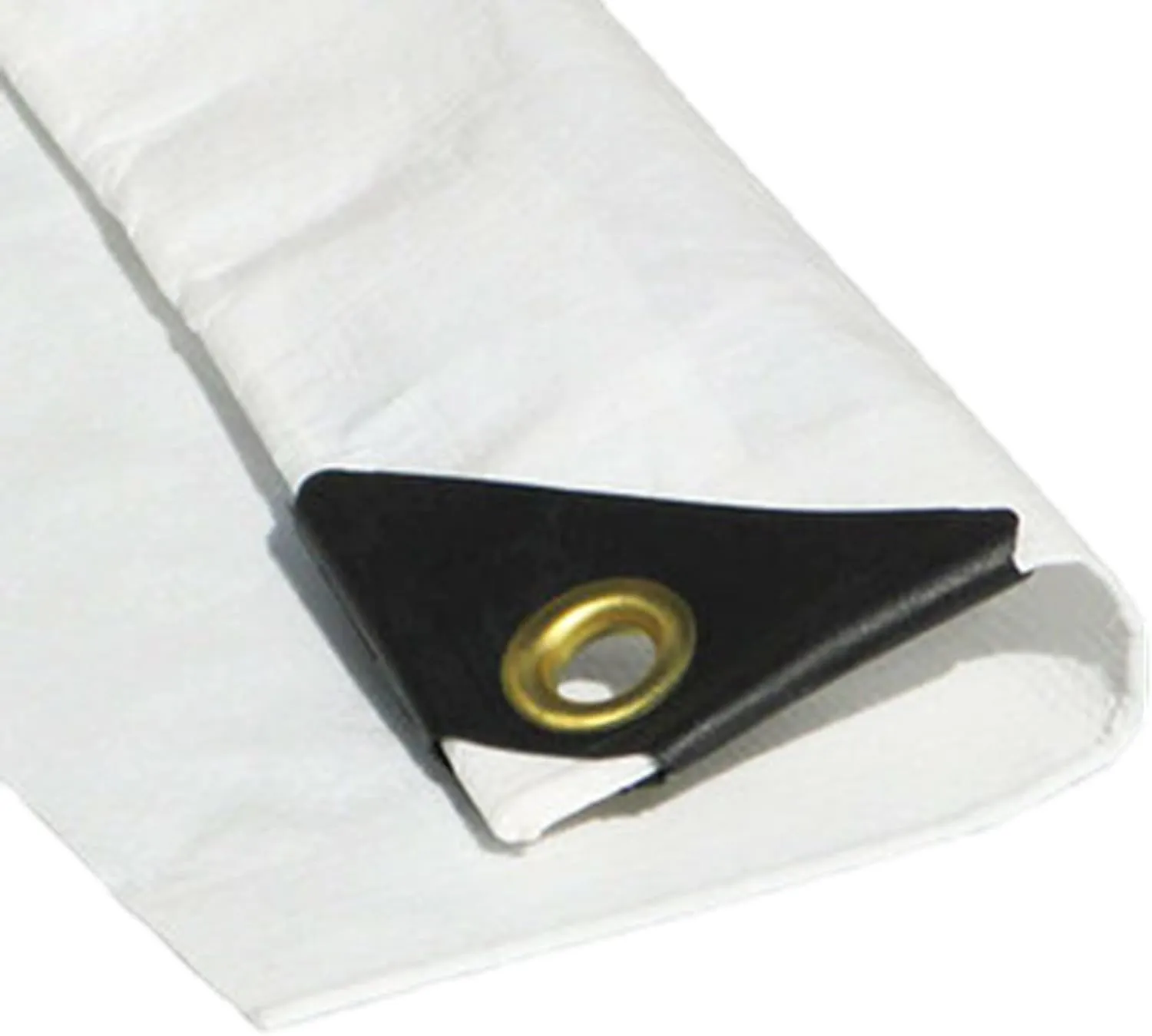 7 x 14 White Color 12 Mil Heavy Duty Tarp w/UV Protection by X1 Tarps