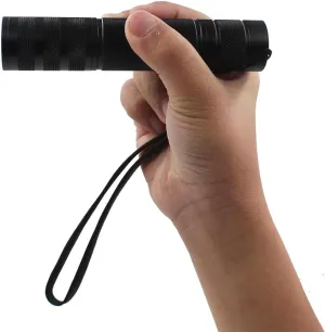 850nm Portable Infrared IR Flashlight Torch Telescopic Focusing Zoomable for Tactical Hunting Night Vision Devices (850NM with Clamps & Battery)