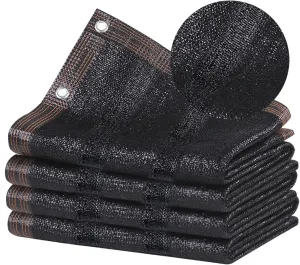 90% Shade Cloth, Resistant Sun Shade Net 10x10 FT Mesh Tarp with HDPE Material and Reinforced Grommets Shade Trap for Greenhouse, Plant, Pergola, Patio Sunshade,16x49ft/500x1500cm