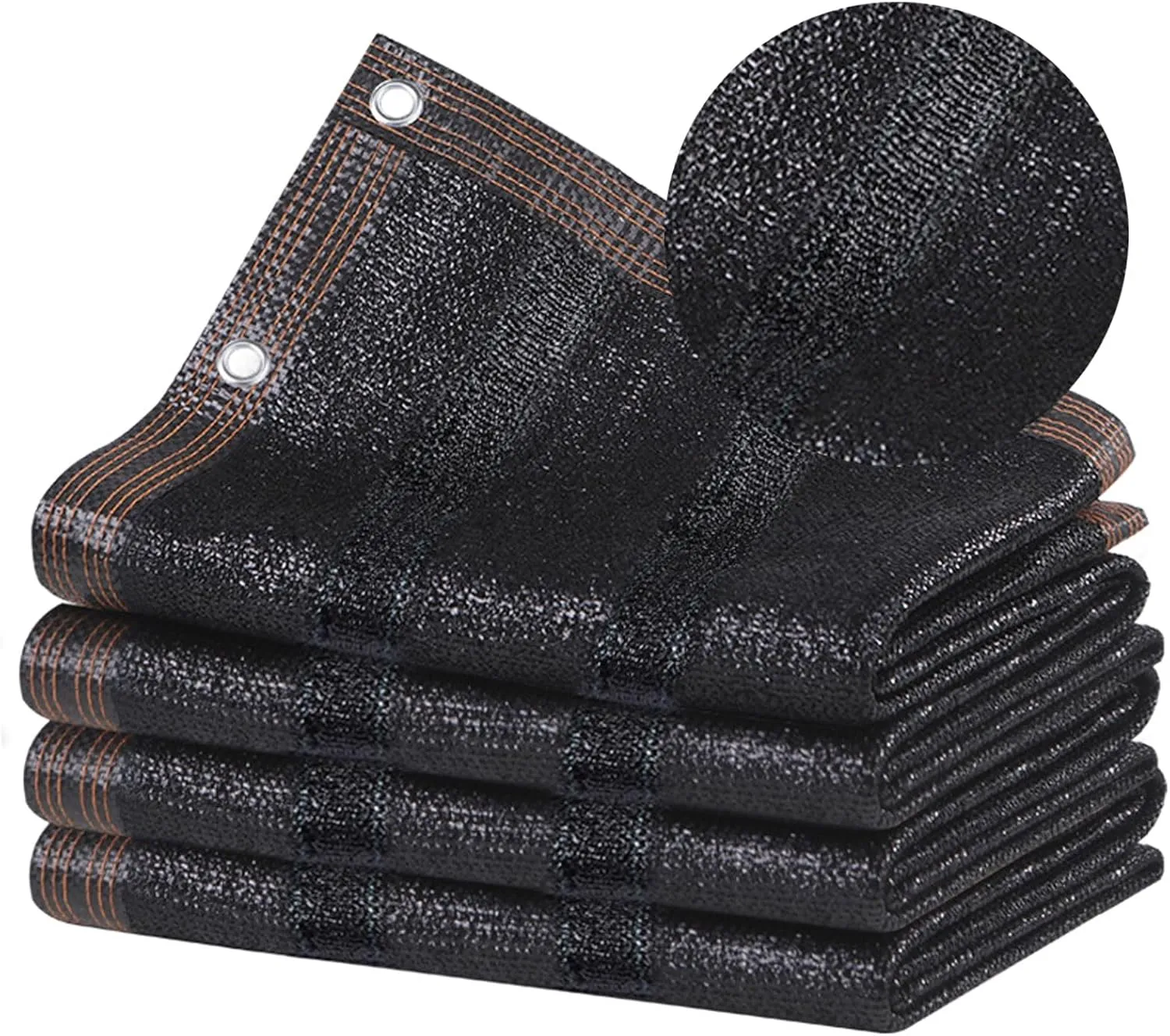 90% Shade Cloth, Resistant Sun Shade Net 10x10 FT Mesh Tarp with HDPE Material and Reinforced Grommets Shade Trap for Greenhouse, Plant, Pergola, Patio Sunshade,16x49ft/500x1500cm