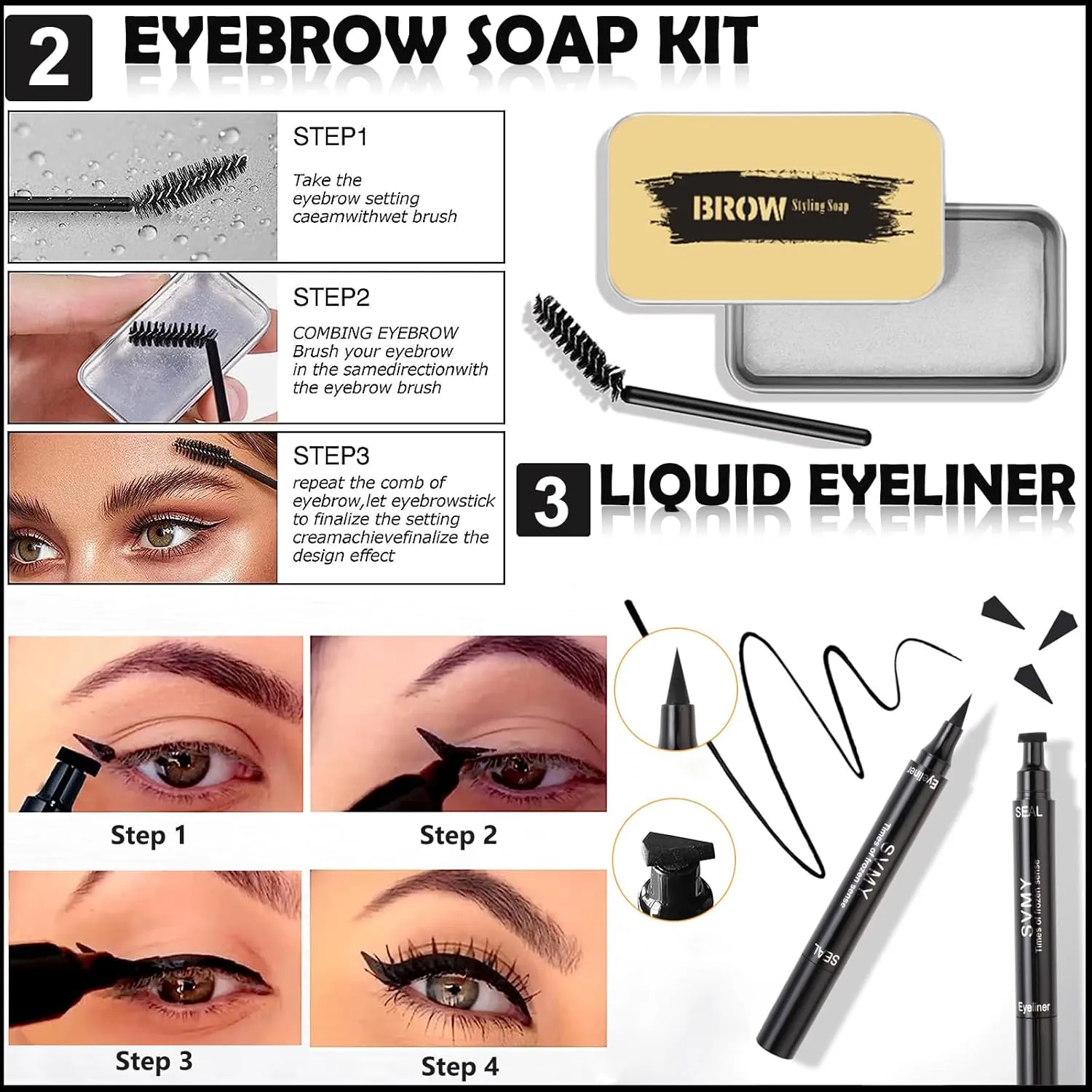 All in One Makeup Kit for Women & Teens - Full Cosmetics Kit with Everything for Beginners & Professionals - 12-Shimmer