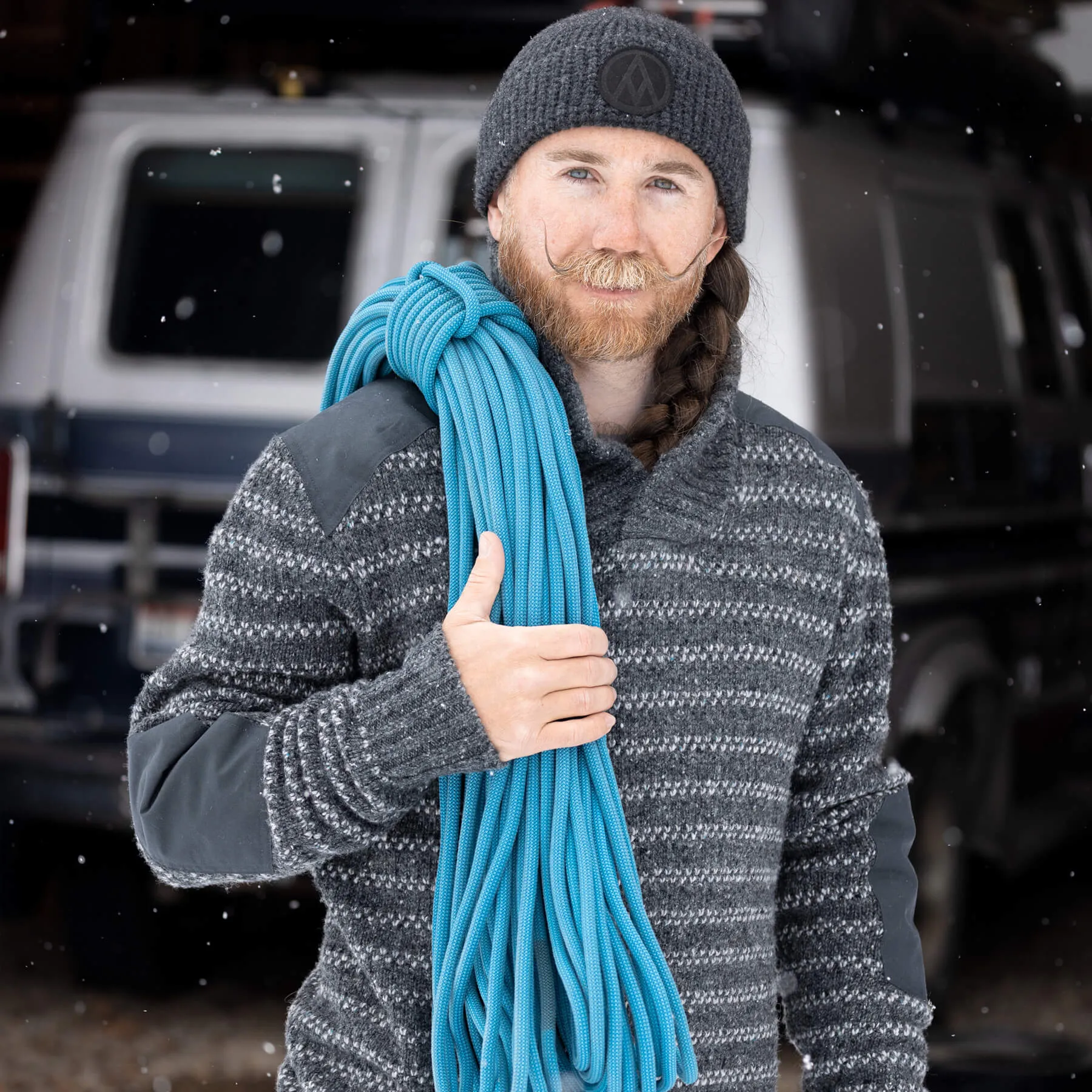 Alps & Meters Ascent Shawl Collar Knit Sweater