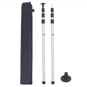 Aluminum Adjustable Telescoping Tarp Poles From Redcamp