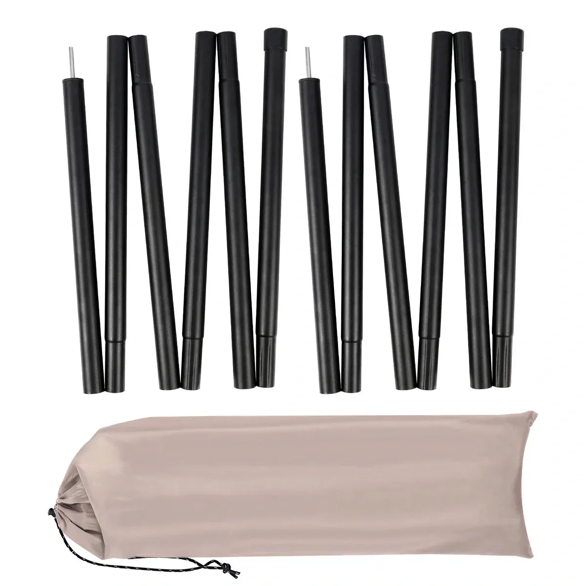 Aluminum Adjustable Telescoping Tarp Poles From Redcamp
