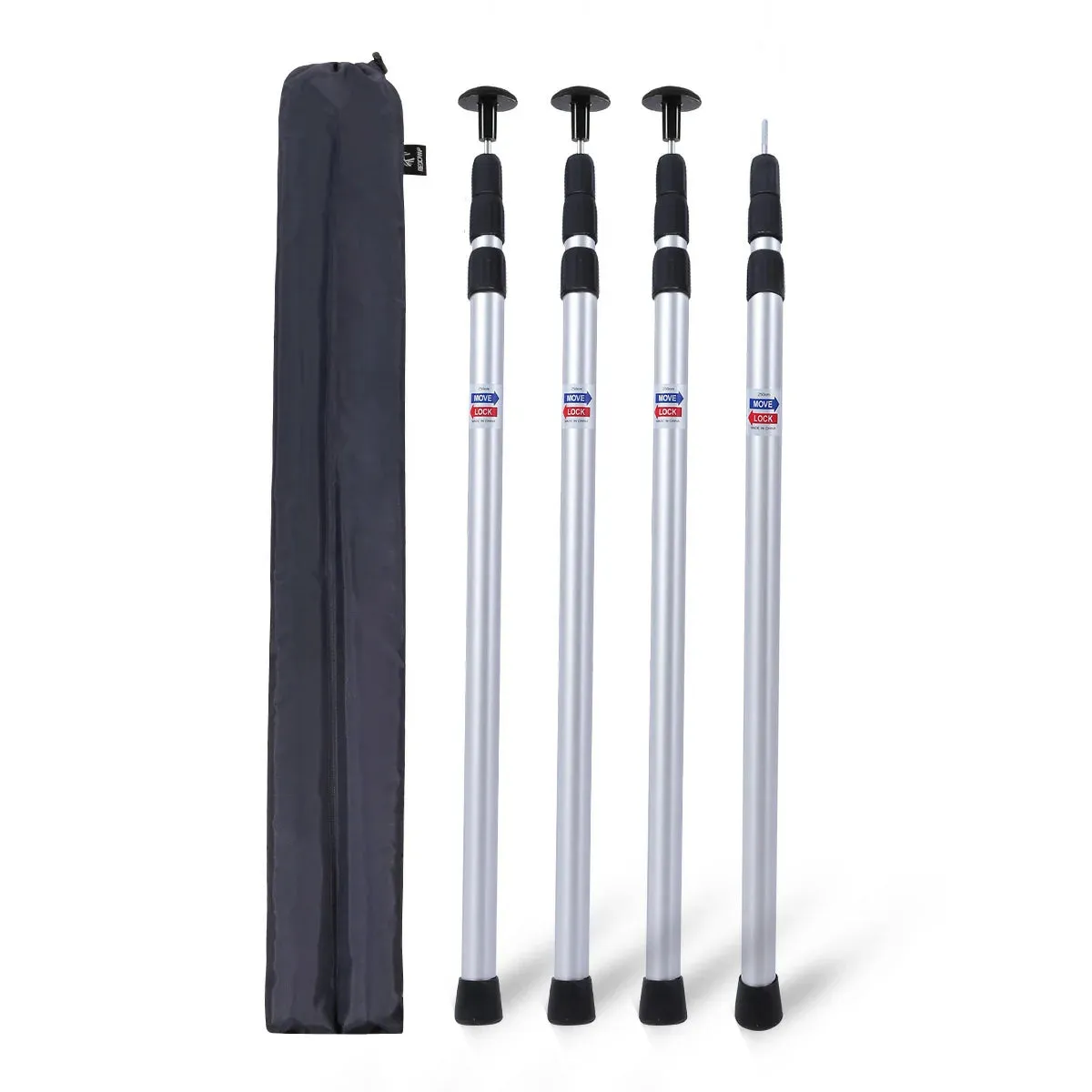 Aluminum Adjustable Telescoping Tarp Poles From Redcamp