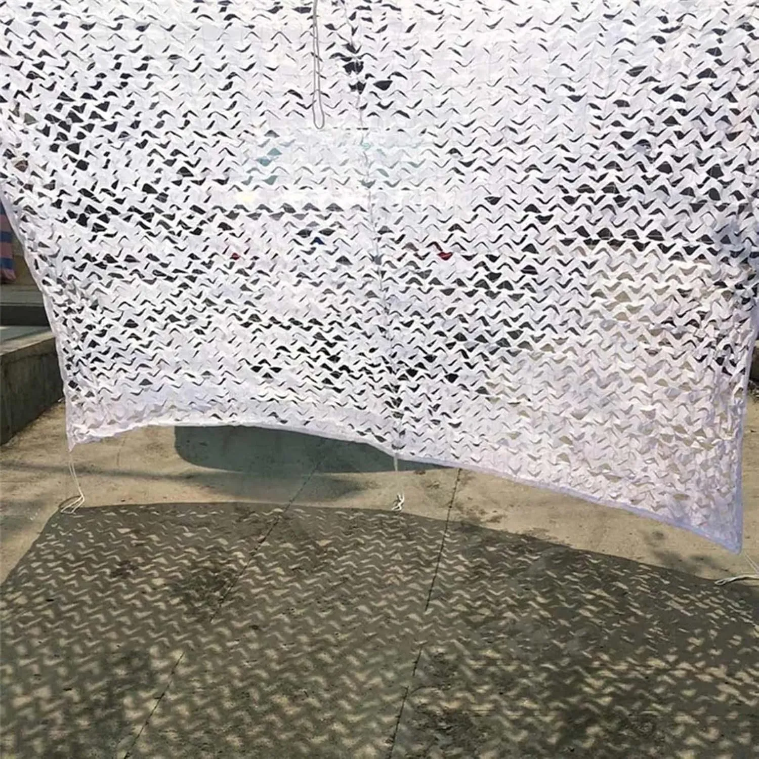 Anti-UV Camouflage Net,Breathable Camo Net,Quick Dry Mesh Tarp,Courtyards Sunblock Shade Net,Army Blinds Nets,for Camping,Backdrop Decoration,Hunting Shooting,6x7m(20 * 23ft)