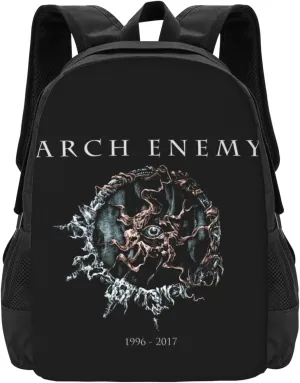 Arch Bridge Enemy School Backpack for Men Women College Bookbag Lightweight Backpack Casual Daypack