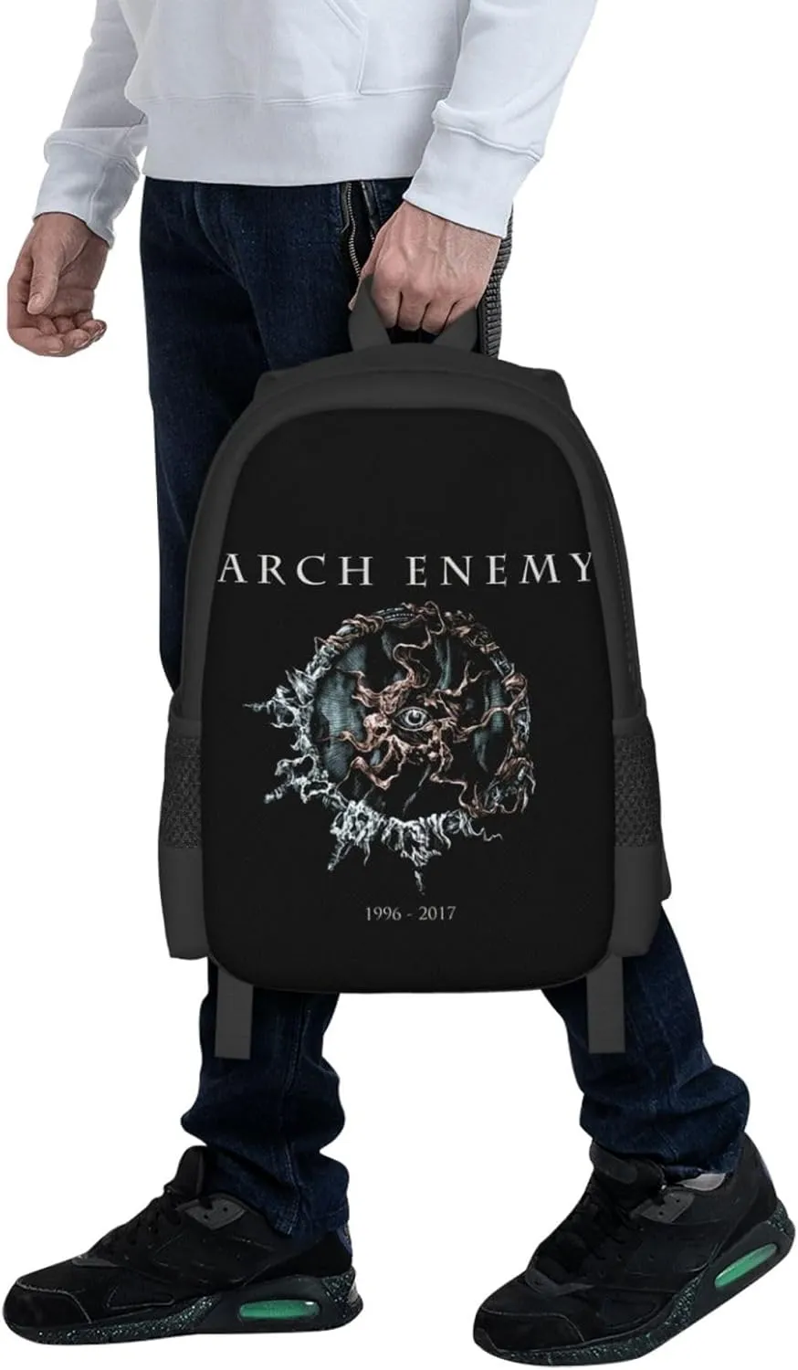 Arch Bridge Enemy School Backpack for Men Women College Bookbag Lightweight Backpack Casual Daypack