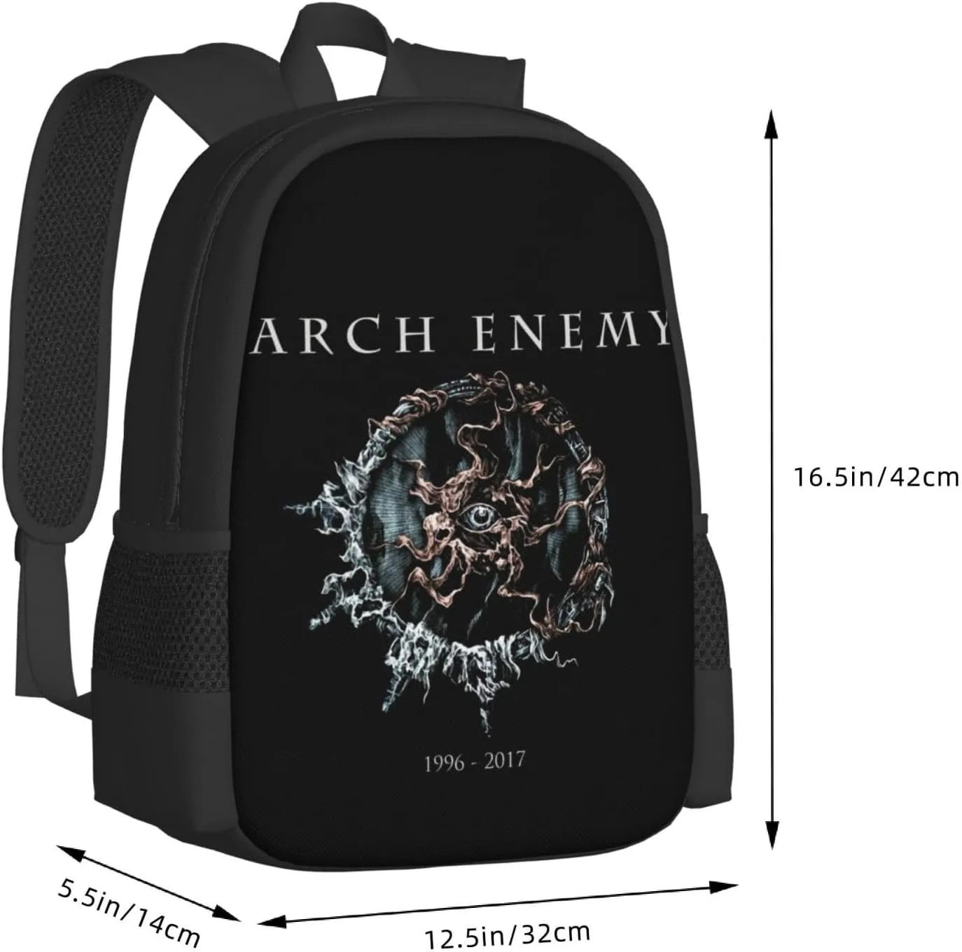Arch Bridge Enemy School Backpack for Men Women College Bookbag Lightweight Backpack Casual Daypack