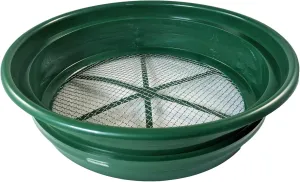 ASR Outdoor Gold Panning 1/4 Classifier Screen Sifting Pan Prospecting Mesh Sieve