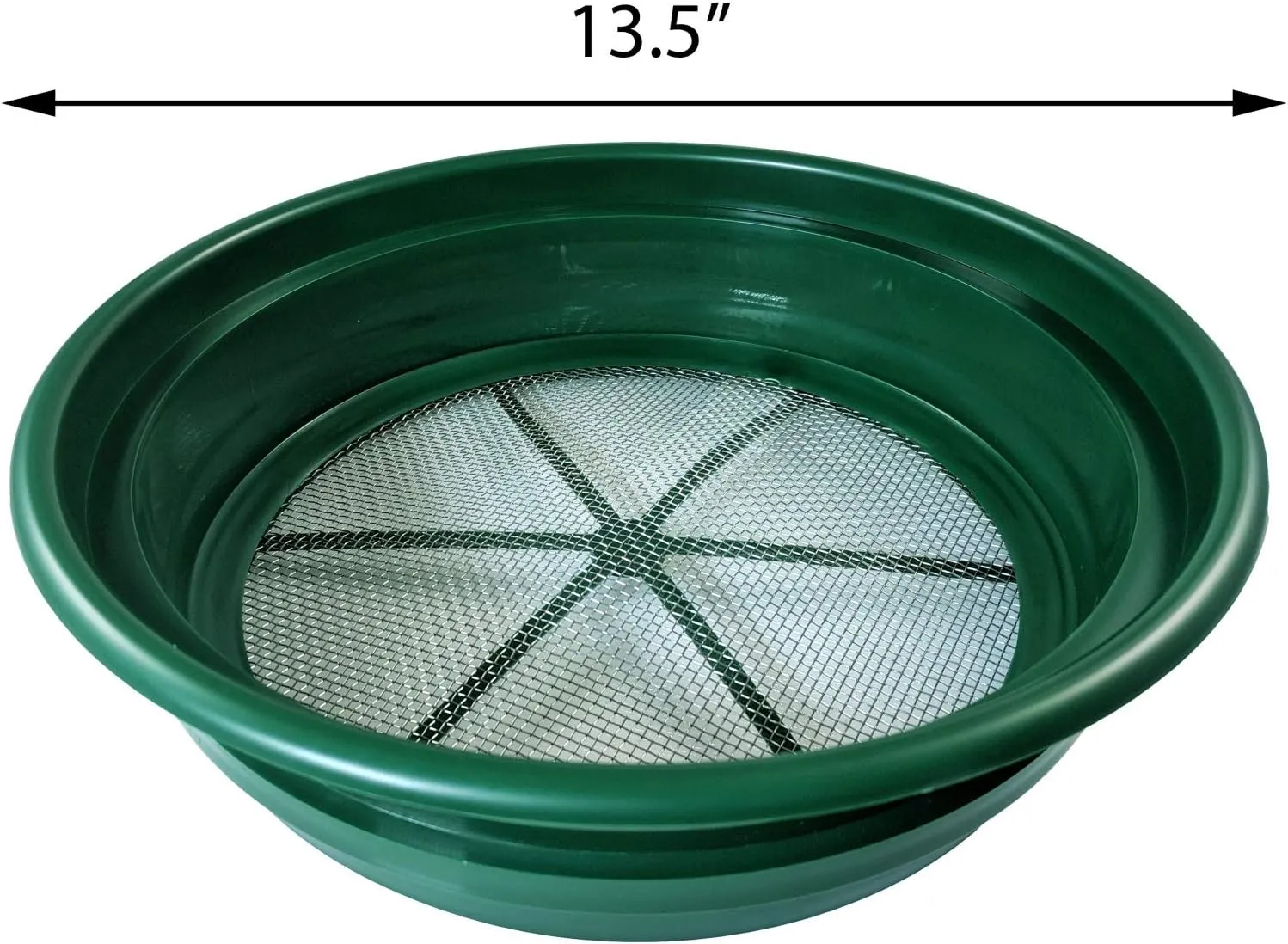 ASR Outdoor Gold Panning 1/8 Classifier Screen Sifting Pan Prospecting Mesh Sieve
