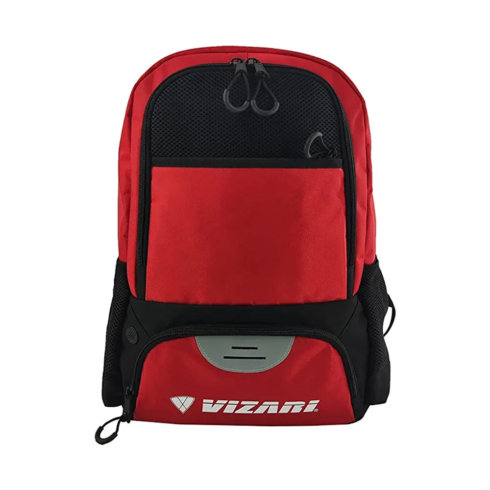 Avila Soccer Backpack - Black/Red
