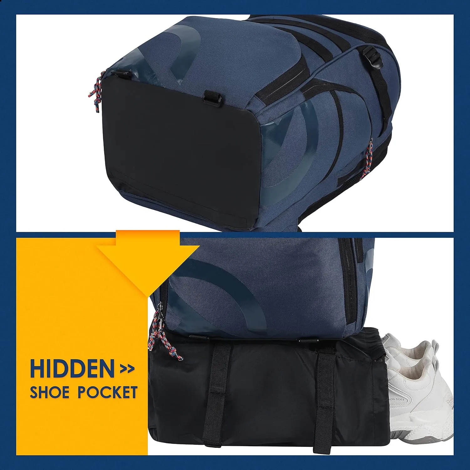 Basketball Backpack Men Fit Soccer Volleyball Multifunctional Sports Backpack Training Equipment Bag for Team School