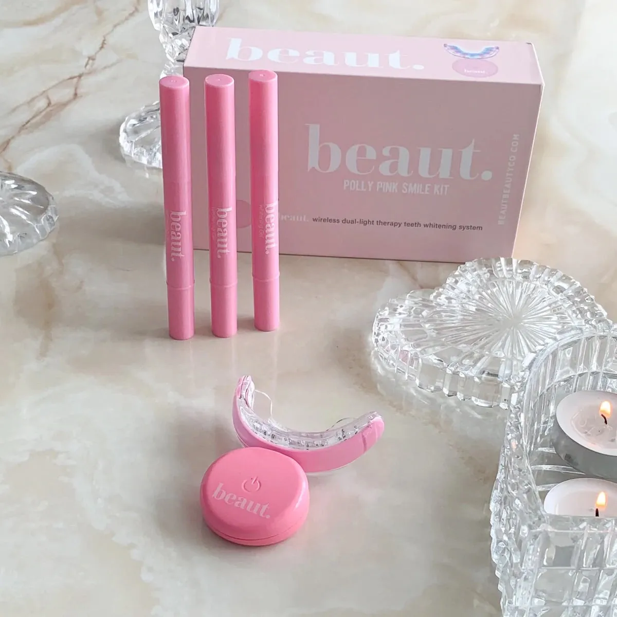 Beaut Wireless Dual-Light Therapy Teeth Whitening System