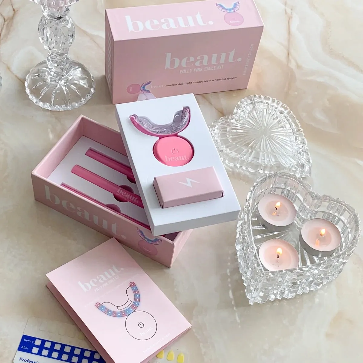 Beaut Wireless Dual-Light Therapy Teeth Whitening System