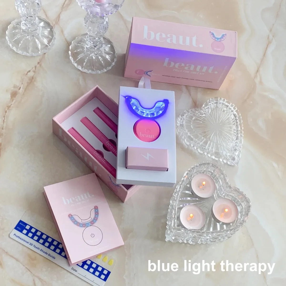 Beaut Wireless Dual-Light Therapy Teeth Whitening System