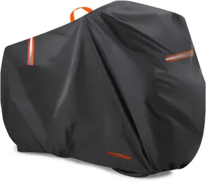 Bike Cover for Cannondale Quick CX, 420D Bike Outdoor Storage Cover Windproof Bicycle Covers with Lock Holes Bikes Tarp All Weather Durable Bicycle Cover