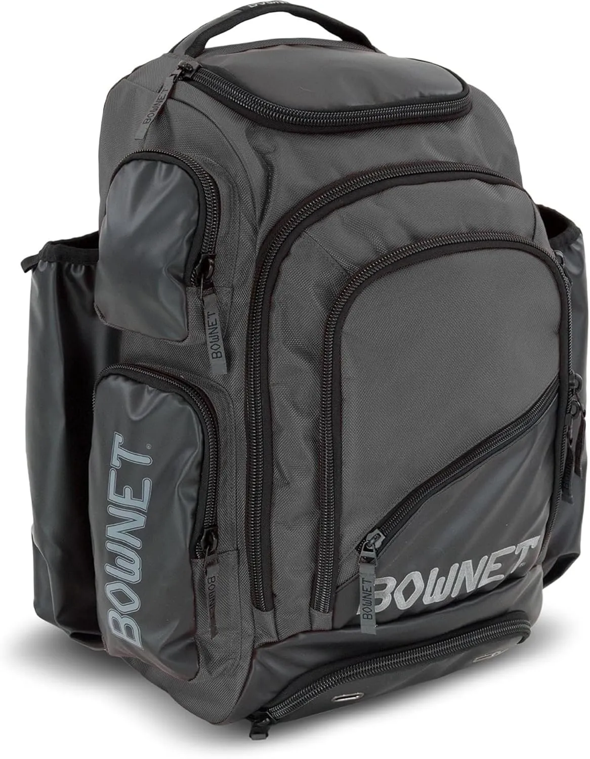 Bownet Commando Bat Bag - Holds 3 Full-Size Baseball Bats - Ultimate Batting Backpack for Boys and Girls Players - Youth Baseball Bag with Large Main Compartment