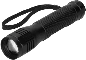 Bright P8 LED Flashlight | 500LM Rotating Zoomable Torch for Outdoor Camping/Hiking/Emergency | IPX5 Weather -, 3 Settings with Tail Hammer | 300M Beam Distance