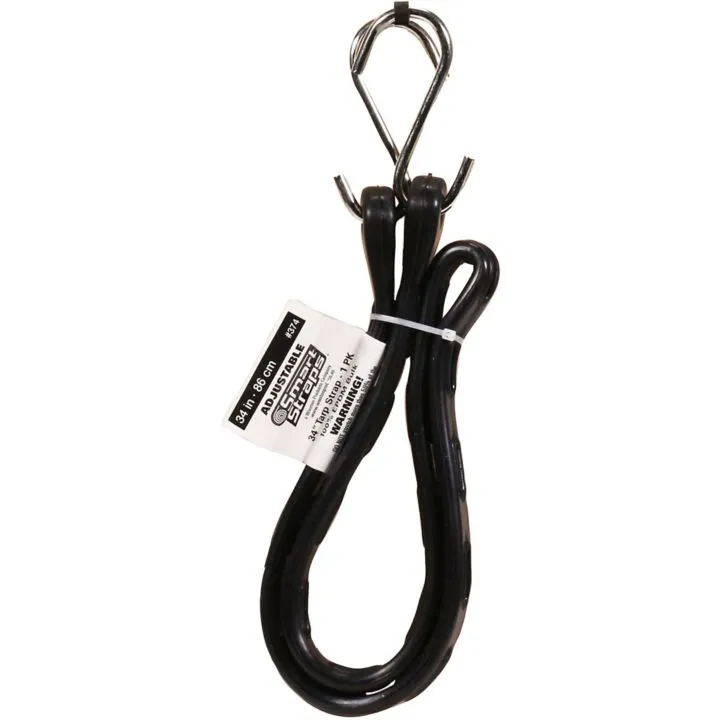 CA374 Adjustable Rubber Bungee Cord, 34-in
