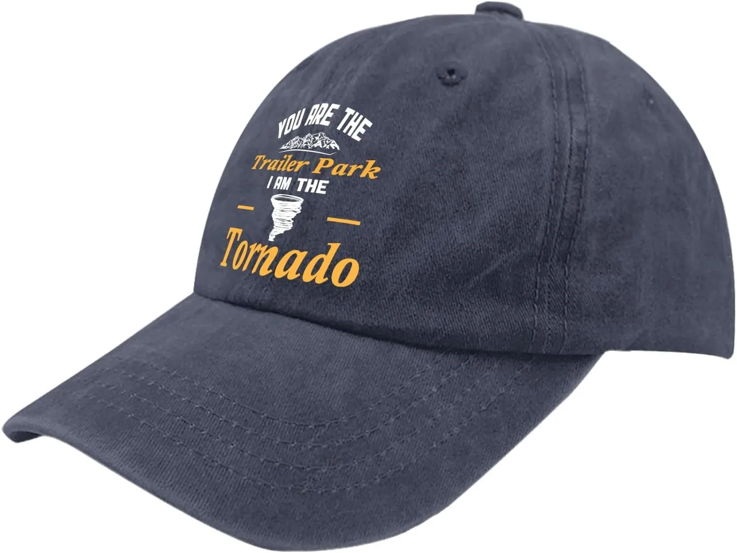 Cap You are Trailer Park I Am The Tornado Dad Hat for Men Graphic Denim Hats Adjustable