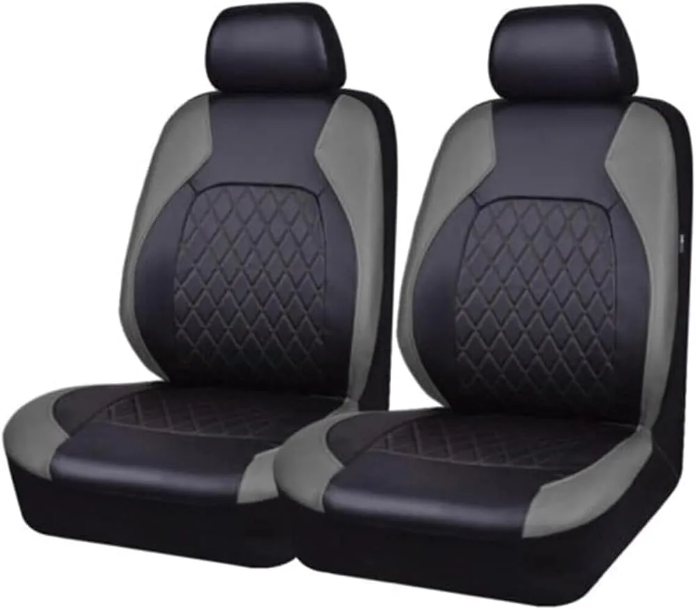 Car Seat Cover Sets for Ford Escape 2008-2022,Front Rear Covers Protector Waterproof Breathable Comfortable Full Surround Kit Airbag Compatible Accessories,Grey