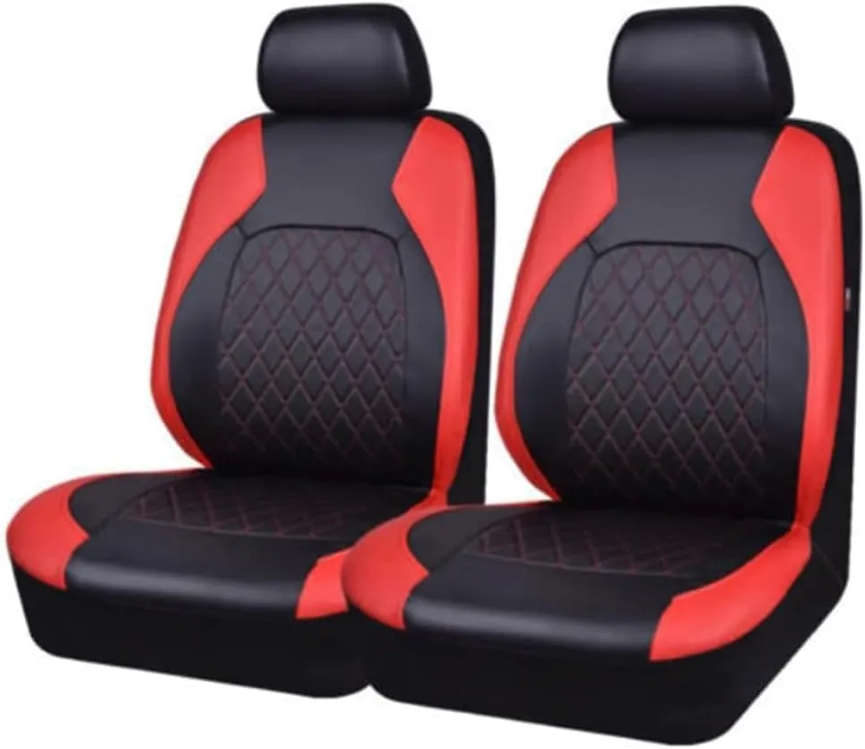 Car Seat Cover Sets for Ford Escape 2008-2022,Front Rear Covers Protector Waterproof Breathable Comfortable Full Surround Kit Airbag Compatible Accessories,Red