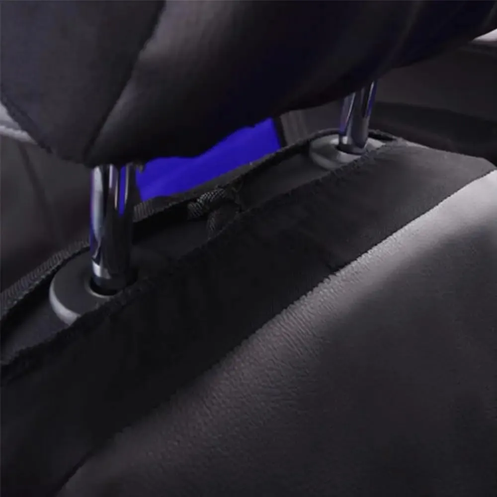 Car Seat Cover Sets for Holden Statesman,Front Rear Covers Protector Waterproof Breathable Comfortable Full Surround Kit Airbag Compatible Accessories,Black