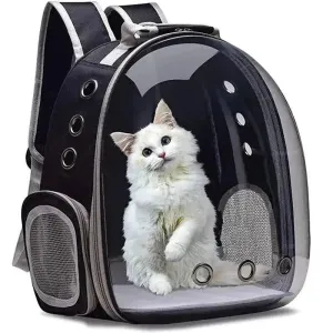 Cat Backpack Carrier Bubble Bag for Adventures with Your Cat