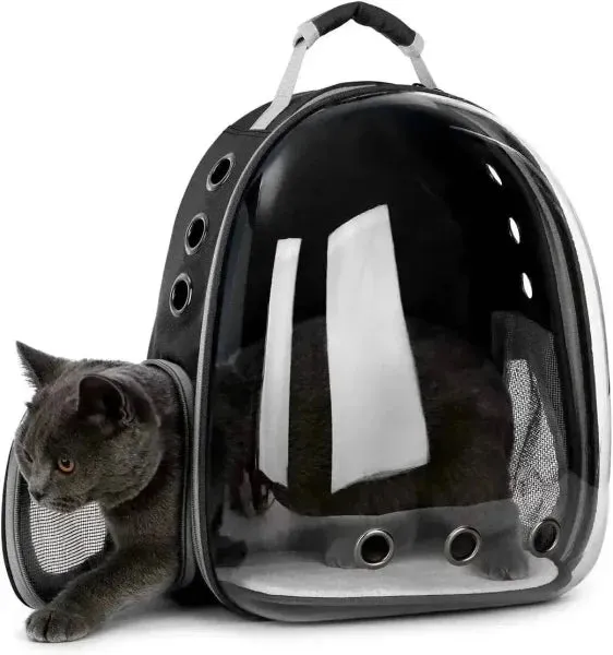 Cat Backpack Carrier Bubble Bag for Adventures with Your Cat