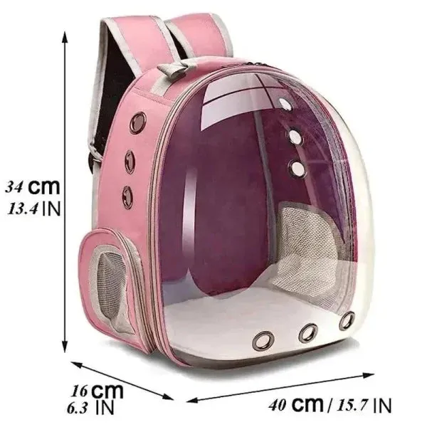 Cat Backpack Carrier Bubble Bag for Adventures with Your Cat