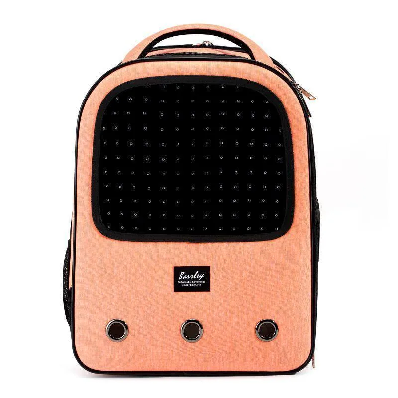 Cat Carrier Backpack With Wheels Rolling Large 5 Color Trolley