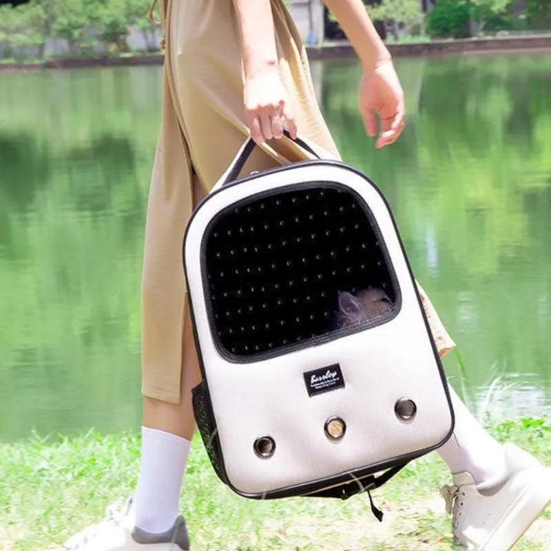 Cat Carrier Backpack With Wheels Rolling Large 5 Color Trolley