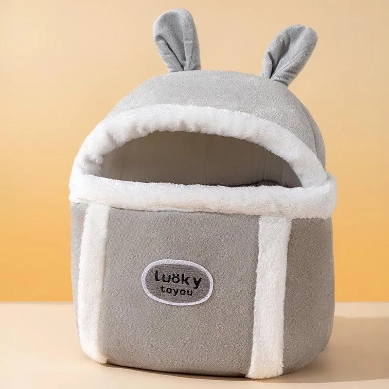 Cat Warm Bag Soft 2 Color Backpack Cat Carrier Front Pack
