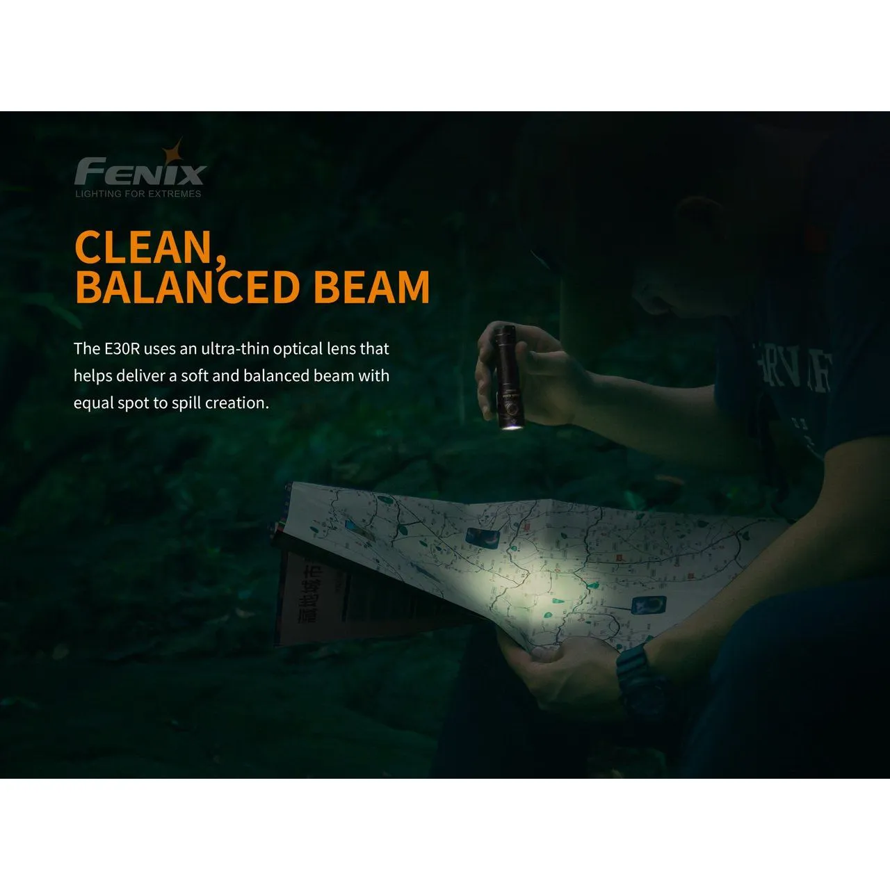 [CLEARANCE] Fenix E30R Luminus SST40 LED Flashlight 1600 Lumens